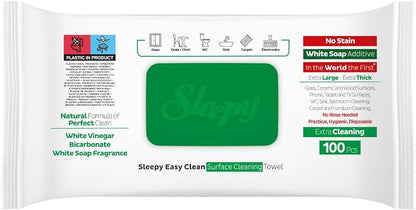 Sleepy Easy Clean Grün | 1 Pack 100 Blatt